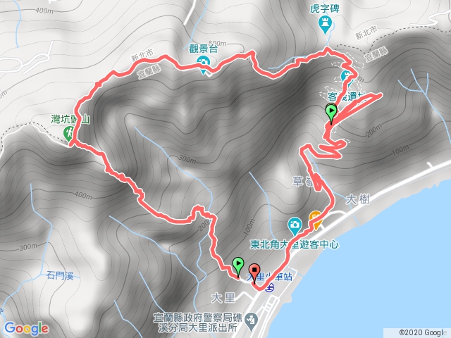 20200215灣坑頭山O形縱走