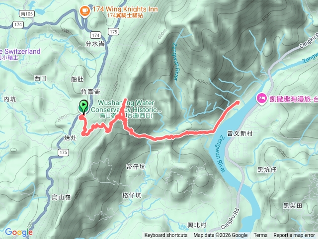 20260406烏山嶺水利古道順走竹高崙山預覽圖