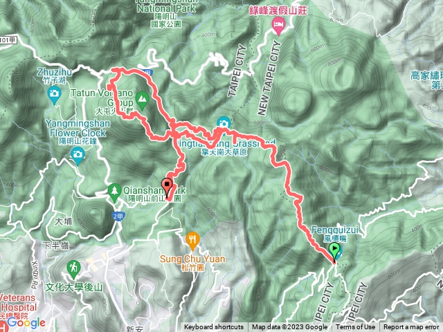 大縱走 「第三段」：（頭）風櫃嘴 -頂山-石梯嶺-擎天崗- 冷水坑-七星山（主+東）- 小油坑（尾）+（我忘了😭關紀錄）
