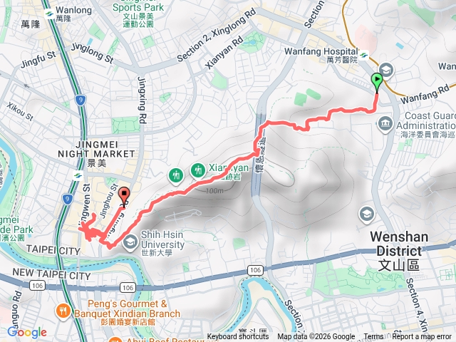 仙跡岩麥田支線