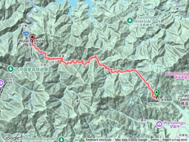 2026.10.12 桶後（桶后）越嶺步道（礁溪-烏來）預覽圖