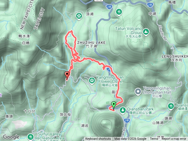 紫明溪步道崁圳古道草山觀布吊橋預覽圖