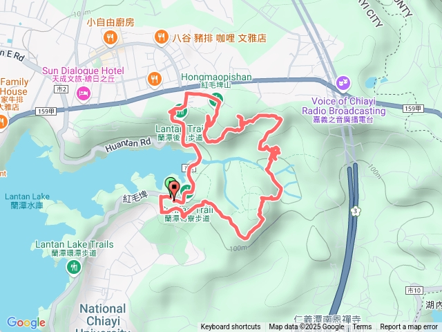 簡單駭客 小鴨鴨型紅毛埤山(蘭潭後山步道)預覽圖