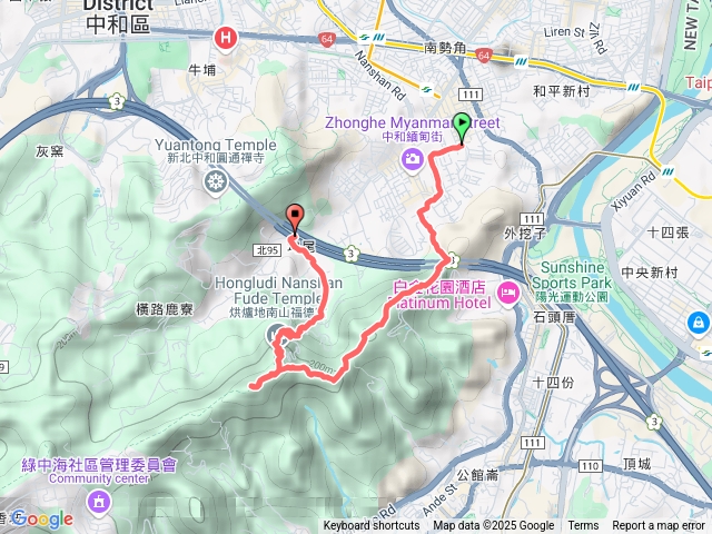 烘爐地登山步道