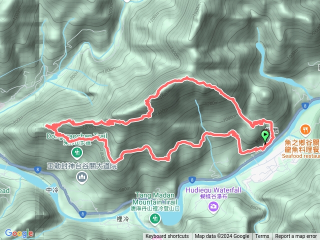 東卯山東南稜線預覽圖