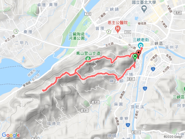 三峽鳶山彩壁遊 2020/0208