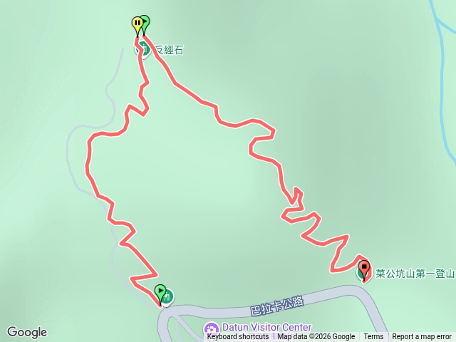 菜公坑山探菜刀崙古道