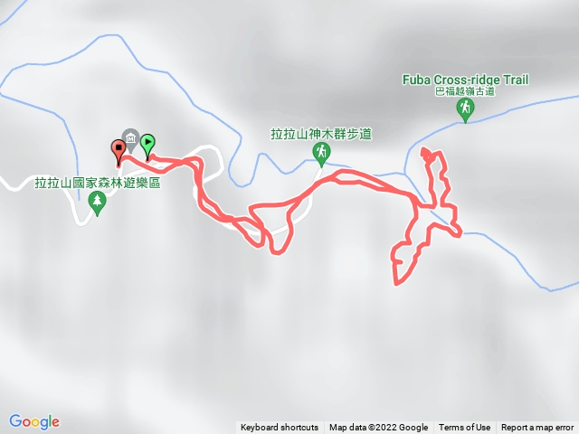 拉拉山巨木步道-小大登山