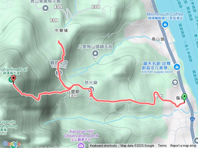 龍形古道到觀音山頂