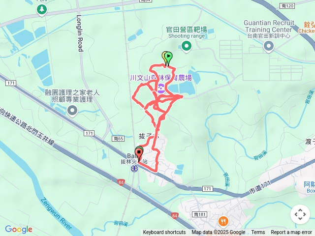 官田川文山步道漫遊