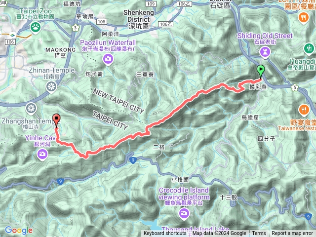 石碇 牧童古道上 筆架山-二格山縱走出貓空預覽圖