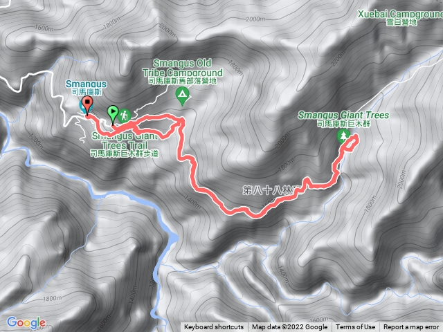 司馬庫斯神木步道+司立富瀑布