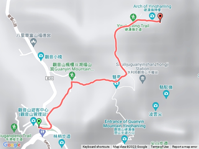 遊客中心上觀音山