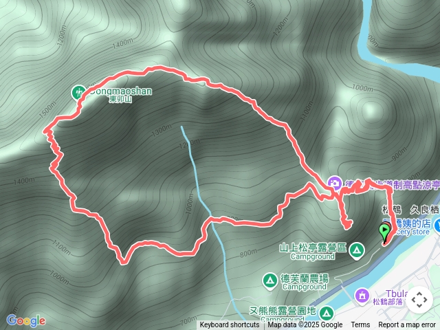 東卯山東南稜O型走（東南稜-松鶴捷徑-德芙蘭）