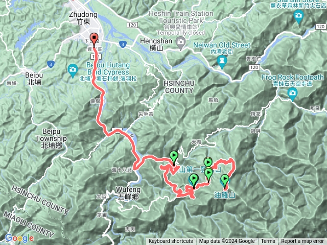 油羅山下第三登山口