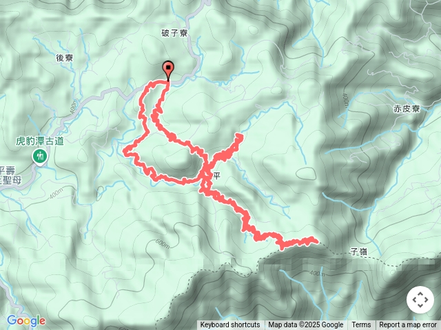紅壇古道，三方向山，竿蓁坑古道，合流瀑布，大平山腰古道