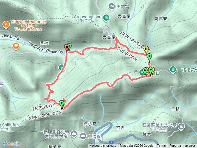 二格山o型慢慢走預覽圖
