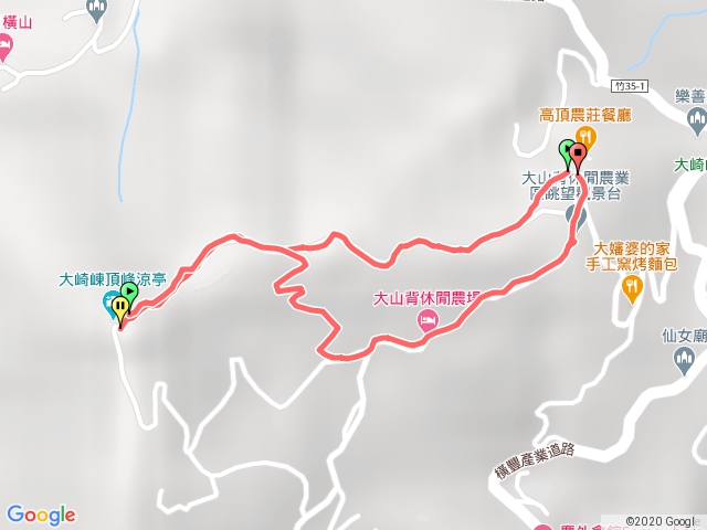 大山背小O