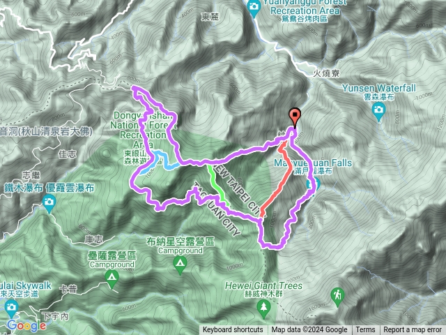 滿東滿（9K900m、 11K1100m 、17K1500m、 20K1700m）