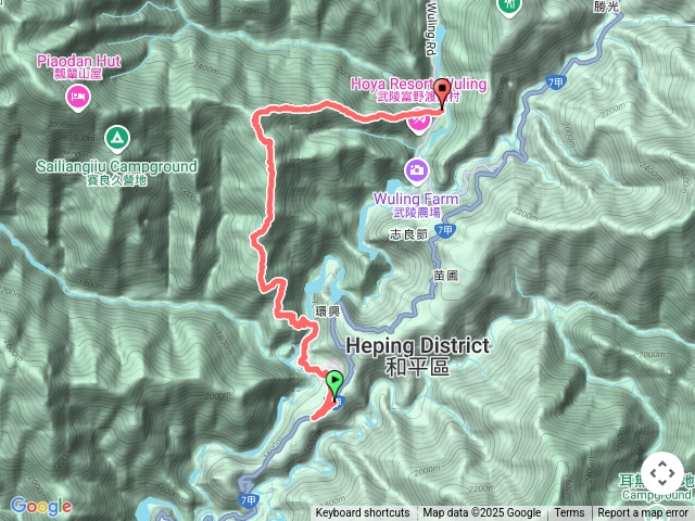馬武霸山下武陵農場