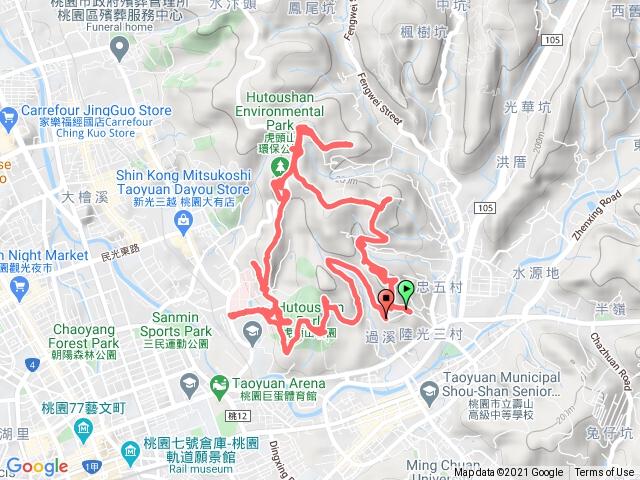 環山步道，環龜崙山、虎頭山