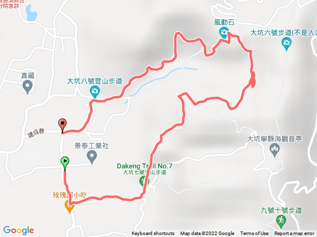 大坑七上八下