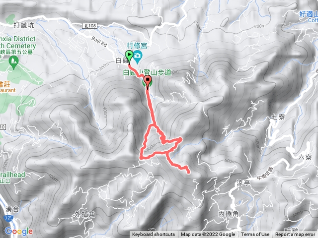 白雞山 雞罩山