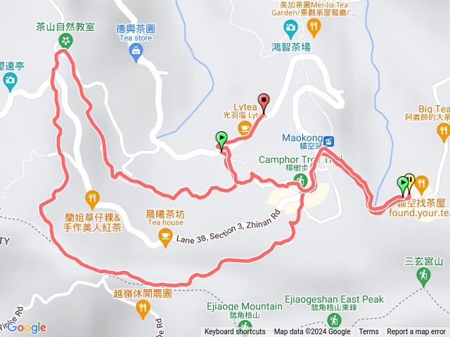 貓空樟樹樟湖步道