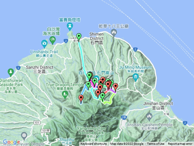 20221029金山倒照湖-內阿里磅-土地公嶺步道口保甲路