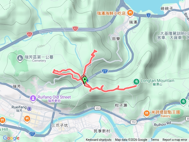 瑞芳四秀_秀崎山>瑞芳山>龍潭山>白象山>碧峰岩(碉堡)連走5連峰 ##秀崎山天公廟起完登_瑞芳三星預覽圖