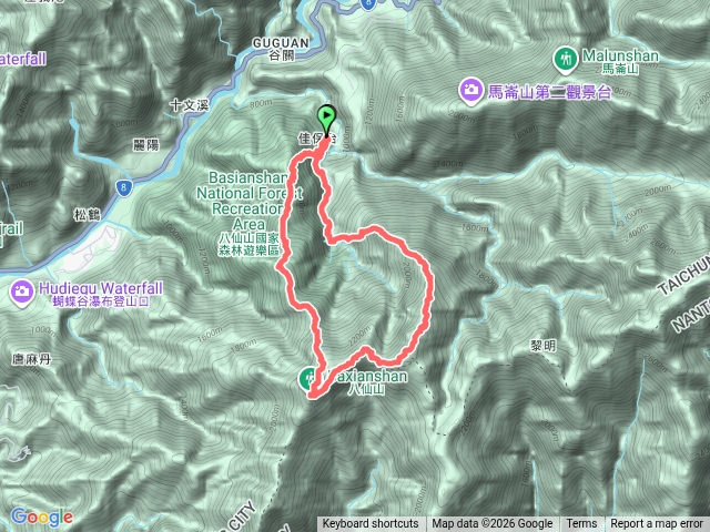東八仙山-八仙山 O型預覽圖
