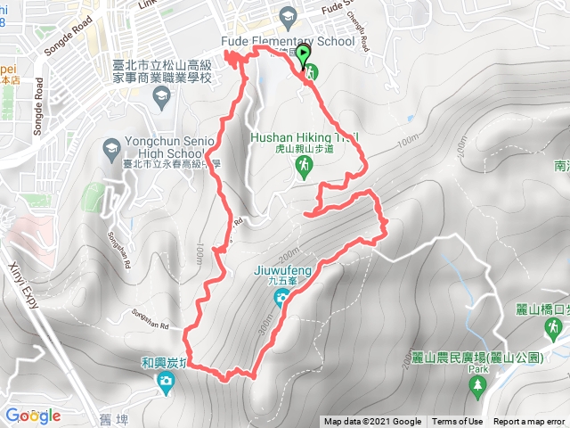 虎山-九五峰O型