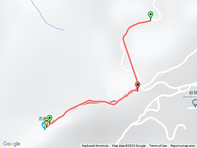暗影山-雲閒居前3.3公里處