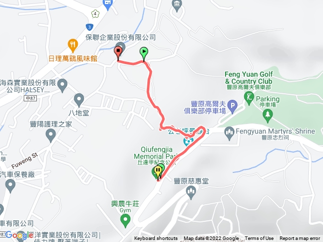 豐原蜈蚣崎登山步道