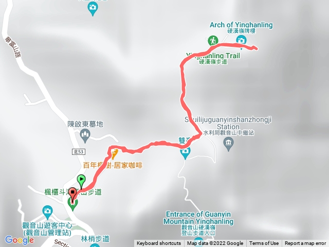 硬漢嶺夜爬