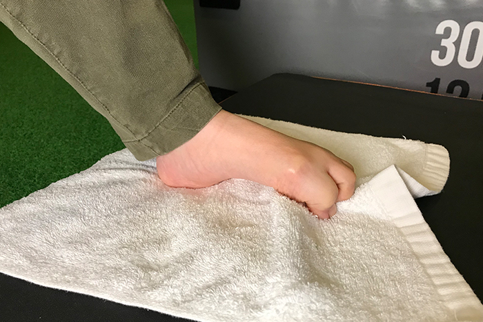 扁平足肌力訓練 足弓肌肉抓毛巾