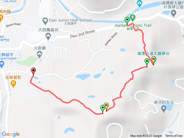 造橋劍潭古道
