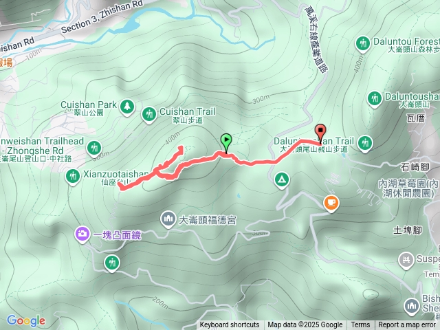 碧山露營場入口＿大崙尾山步道