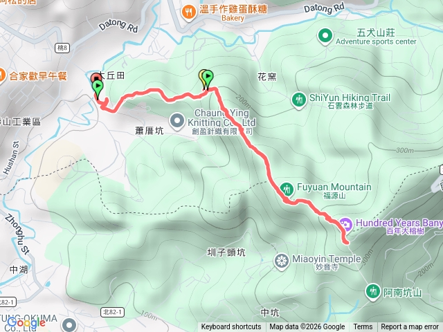 福源山步道預覽圖