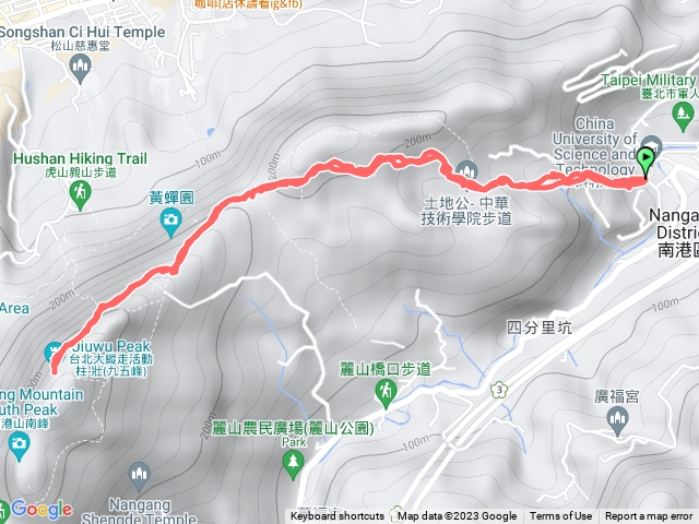 中華科大到95峰