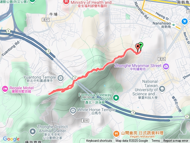 2025微笑山線縱走尋寶集章任務微笑山線：【天上山系】烘爐地土地公段202507171157