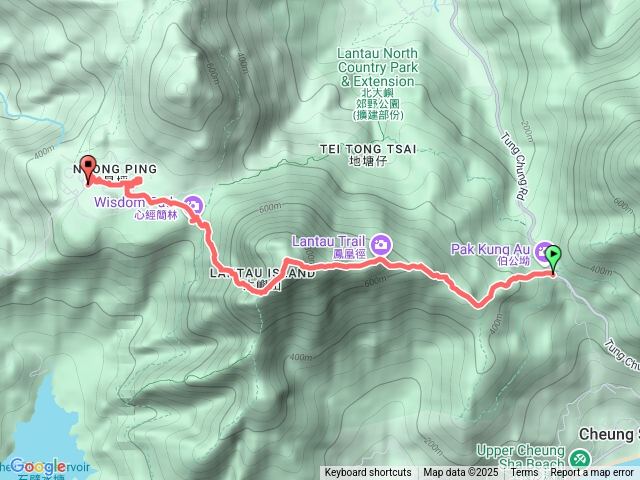 20250217香港鳳凰山（伯公坳站-昂坪）