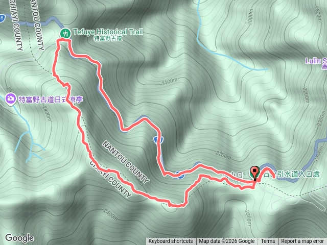 新高口>阿毛巨木往返>兒玉山東南峰(林界標壹號基石>兒玉山(四號基石)>下自忠O回20260818預覽圖