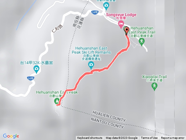 百岳35-20230323 合歡山東峰