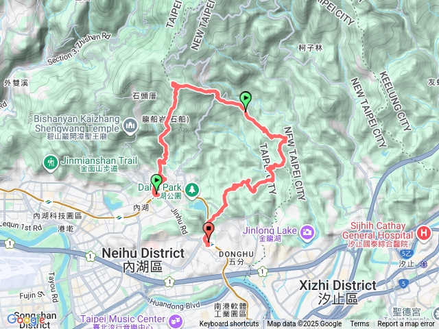 內湖15連峰