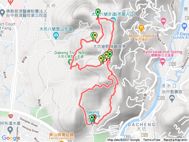 2021.03.14 大坑9.6.7.10號步道