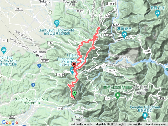 雲嘉13連峰
