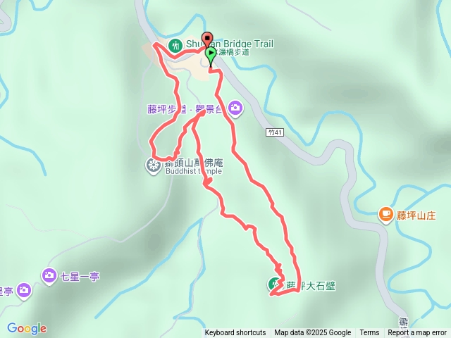 新竹娥眉藤坪步道六寮及萬佛庵步道20250913