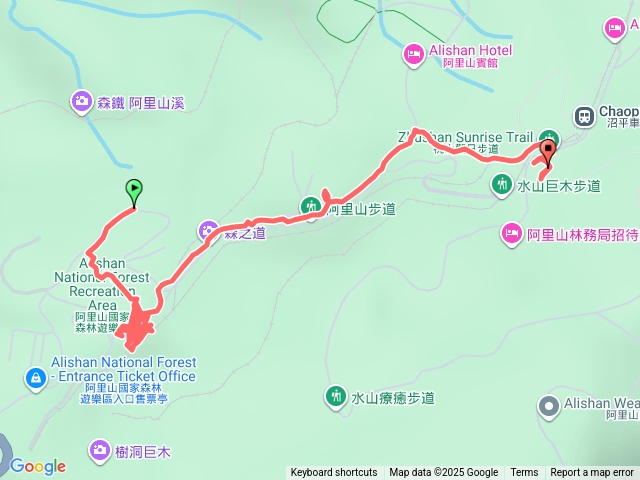 阿里山園區散策