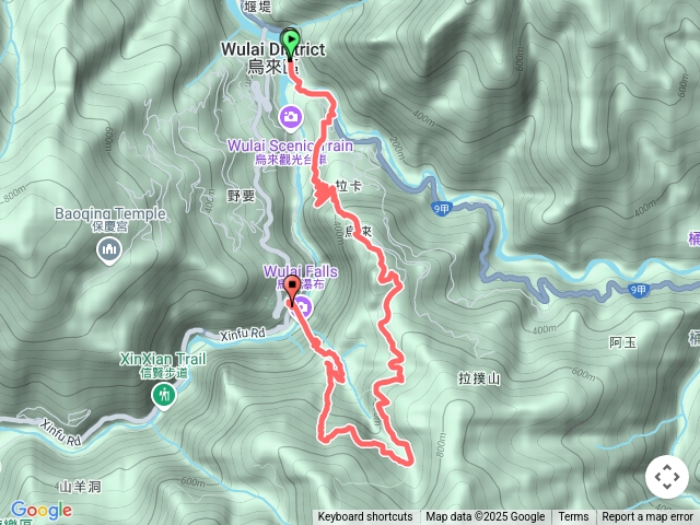 大刀山內洞林道